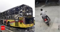 Kurnool bus tragedy: Viral video shows biker riding recklessly moments before deadly crash