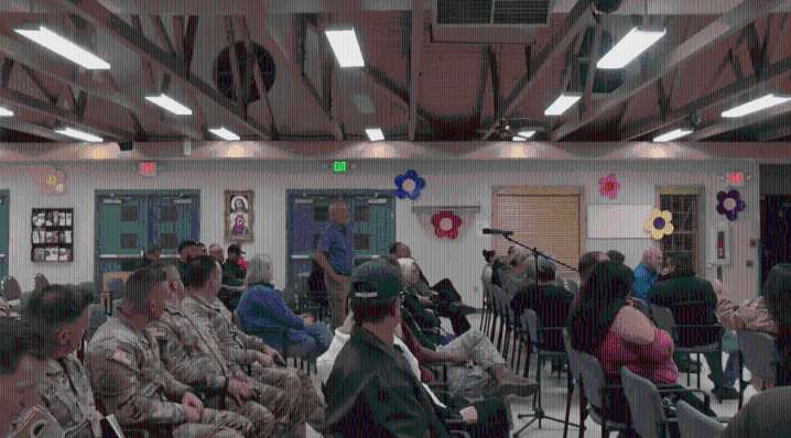 State and local leaders respond to questions about National Guard deployment in Española