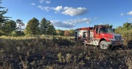 Trenton firefighters urge fall fire safety after Wednesday wildfire