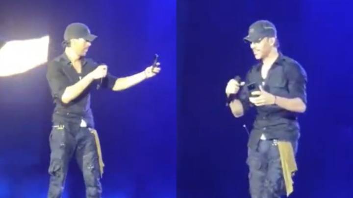 Enrique Iglesias turns fan's phone toss into viral moment at Mumbai concert. Watch