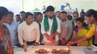 Boath MLA Anil distributes cow dung diyas 'Eco