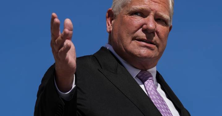 Doug Ford says anti-tariff ad will be pasued next week