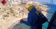 Dos rescates en dos horas: así trabajan los bomberos de Alicante en la montaña