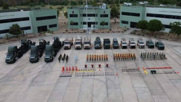 Defensa despliega mil elementos en Baja California Sur y activa Plan DNI