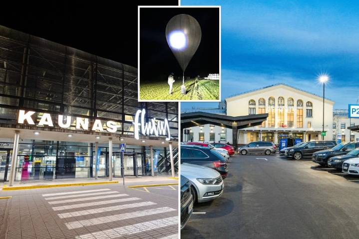 Lithuania shuts down airports, border after smuggling balloons violate airspace