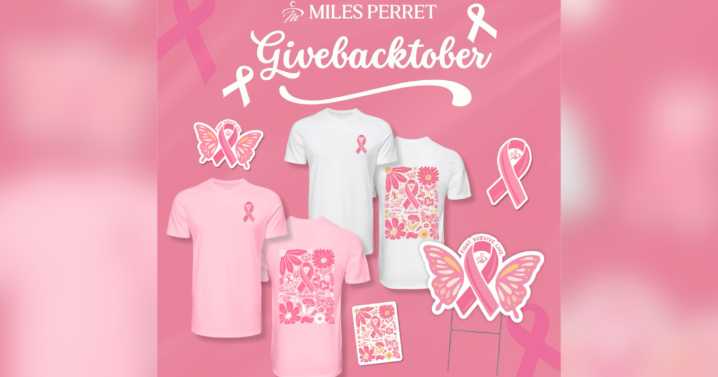 Miles Perret Cancer Services' Givebacktober highlights companies giving back for Breast Cancer Awareness month