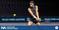 Francisco Cerúndolo ganó y avanzó a segunda ronda del Masters de París
