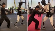 VIDEO: El robot humanoide de Musk demuestra sus habilidades de kung