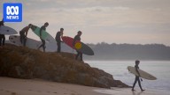 Surfing with the Mob connects Indigenous teens to country and language on NSW far south coast