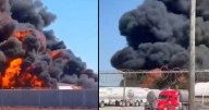 Fallece calcinado conductor de pipa con diésel que explotó en Los Mochis, Sinaloa
