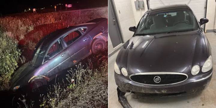 Police Searching for Driver of Vehicle Found in Ditch on Northern Peninsula