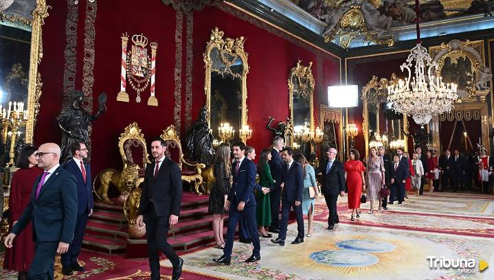 Los corrillos tras el besamanos con los Reyes: "estoy animado porque mi pareja no está en el juzgado"