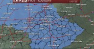 First widespread frost potential tonight