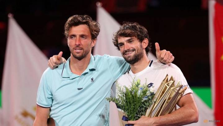 Cousins Vacherot and Rinderknech set up Paris repeat of Shanghai final