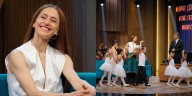 Las lágrimas de Marianela Nuñez por el homenaje que le dedicaron las niñas del Barrio 31: “Es mágico conocer sus historias”