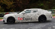 Jaguar's radical new flagship sedan spied at Nurburgring