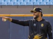 Erick Leal a mejorar en su segunda campaña con Leones