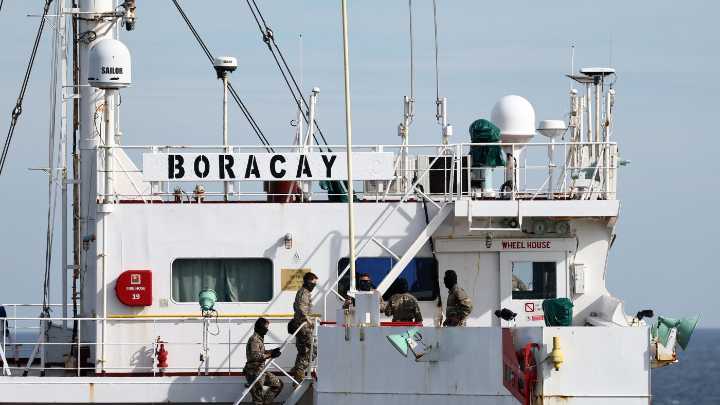 How a Russian shadow fleet of rickety old oil tankers is evading sanctions : Planet Money : NPR