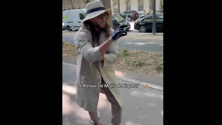 Un polémico tiktoker francés acaba entre rejas tras pinchar a transeúntes con una jeringuilla