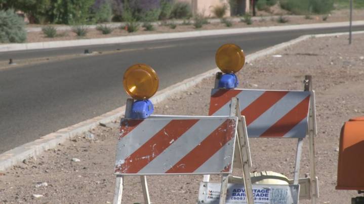 New HAWK signal being built in Albuquerque after bicyclist death in July