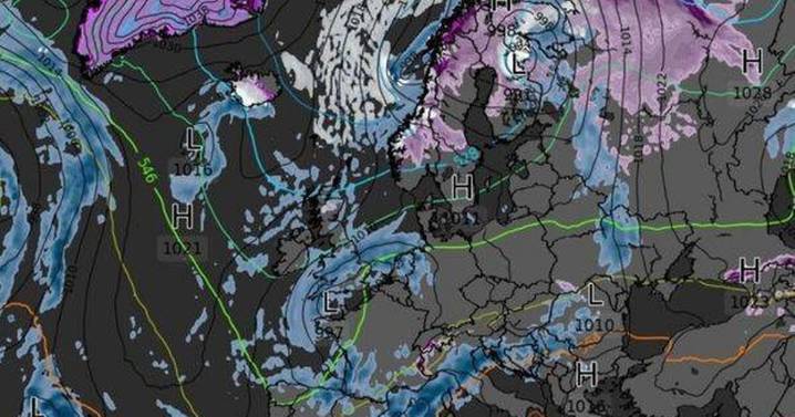 Weather maps show exactly when freezing Arctic blast will hit UK