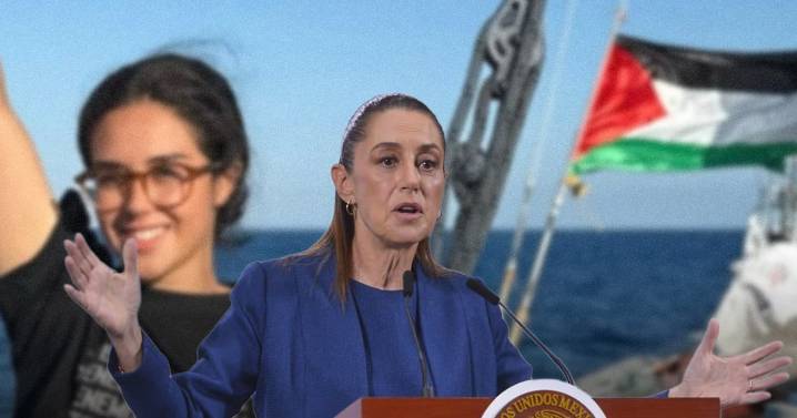 ‘Ayuda debe llegar a Gaza’: Sheinbaum sobre detención de mexicanos por Israel en aguas internacionales