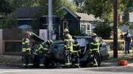 1 hospitalized with life-threatening injuries after car crash in Eugene
