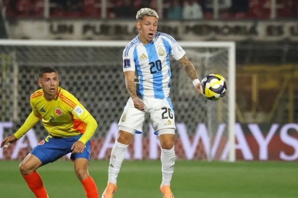 La cargada de Gianluca Prestianni para Colombia después de clasificar a la final del Mundial Sub 20