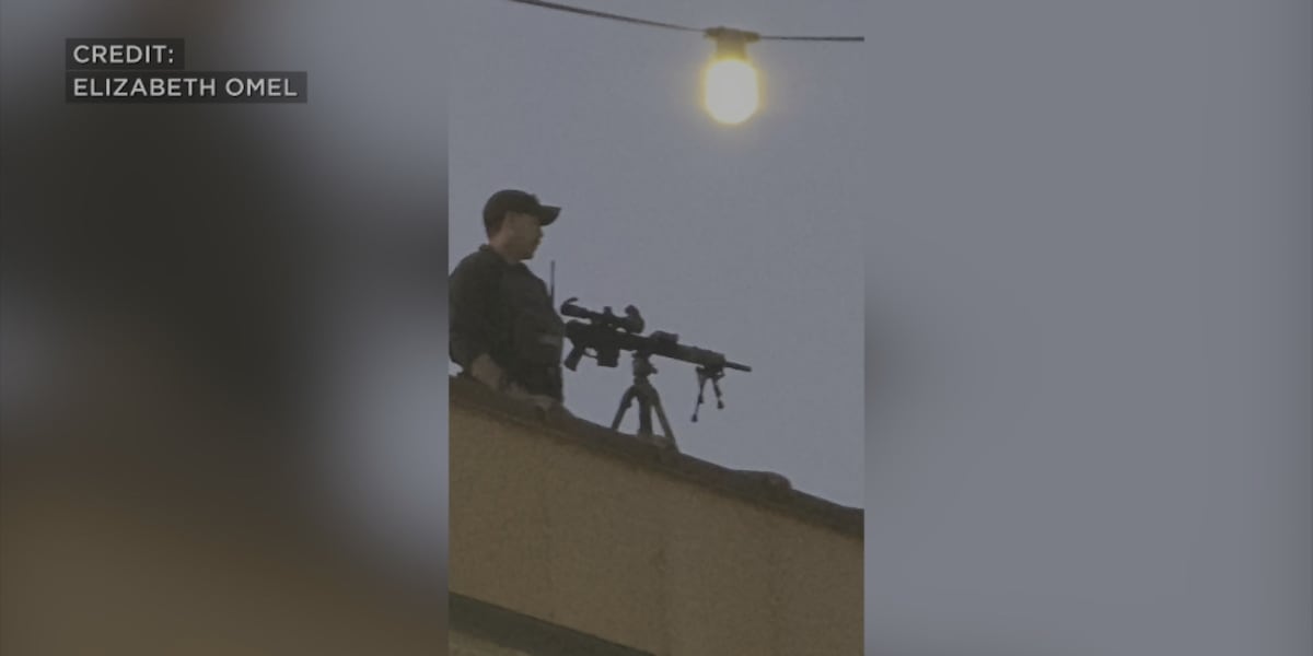 Grand Island Police use high-powered rifle position to protect Harvest of Harmony parade