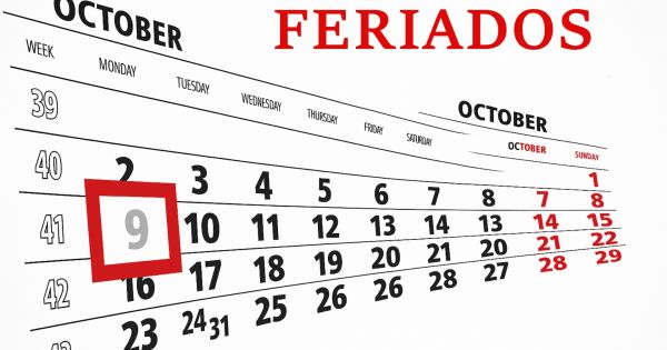 Es oficial: declaran feriado el jueves 9 de octubre y se extiende a 4 días el fin de semana largo