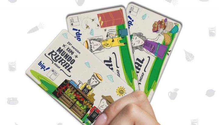 Metro lanza tarjetas bip! especiales por la ExpoMundoRural 2025