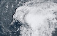 Tormenta tropical Lorenzo se forma en el océano Atlántico