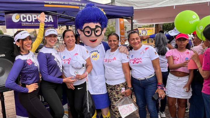 Ruta de Lola de Senosalud y Coposa se unen a favor de la detección del cáncer de mama