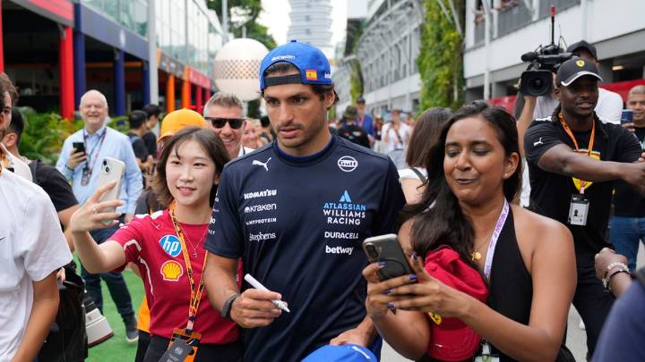 Carlos Sainz y Albon descalificados: Franco Colapinto largará 16° en Singapur
