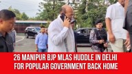26 Manipur BJP MLAs Huddle in Delhi for Popular Government Back Home