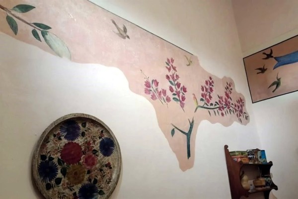 Dudan especialistas de mural atribuido a Frida Kahlo