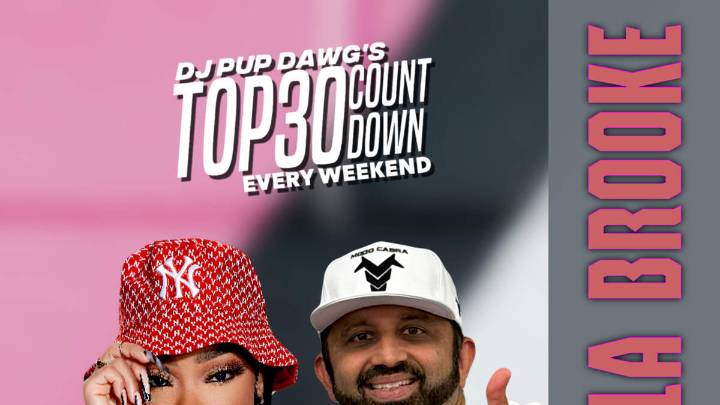 This Weekend Catch Lola Brooke On With Dj Pup Dawg's Top30 Countdown!