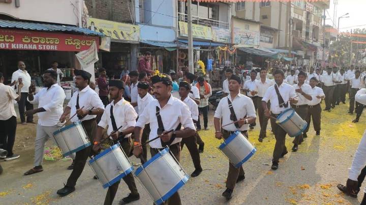 Karnataka Government relieves Bidar hostel cook for participating in RSS route march