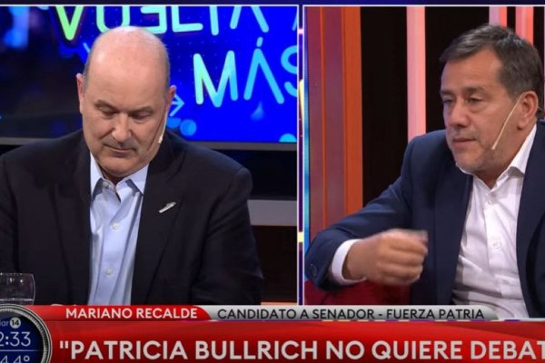 Recalde a Sturzenegger: "No terminó preso porque lo salvó la Corte", el ministro se quedó mudo