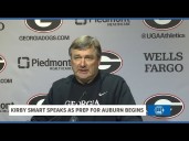 Kirby Smart and UGA get ready for Auburn