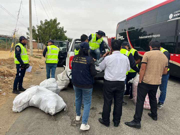 Operativo Piura–Sullana deja incautaciones y vehículos retenidos