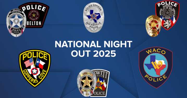 National Night Out 2025: Law enforcement agencies celebrating in your neighborhood