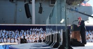 'Fury never seen before:' Trump touts Navy's strength, perseverance at 250th birthday celebration in Norfolk