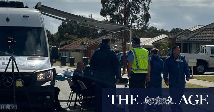 Woman in hospital after baby found dead at Perth house