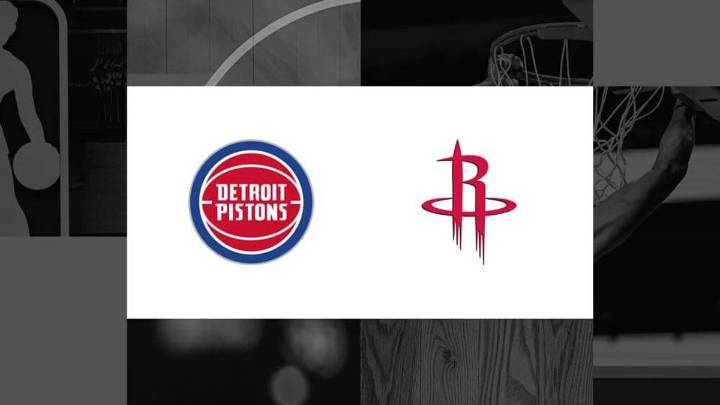 How to watch Pistons vs. Rockets: TV channel and streaming options for October 24