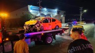 Niña al borde de la muerte tras resultar lesionada en choque de taxis