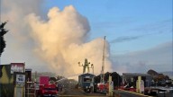 Fire at metal shredding facility in Port of Vancouver