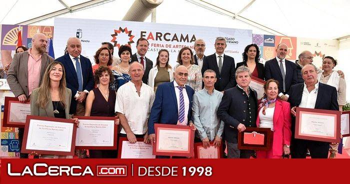 El Gobierno regional reconoce a 12 artesanos y artesanas de la provincia de Toledo en el acto de los Premios Regionales de Artesanía de FARCAMA