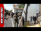 Watch as Federal Agents Tear Gas Disruptive Crowd