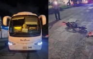 Conductor de autobús arrolla a ciclista en la región 230